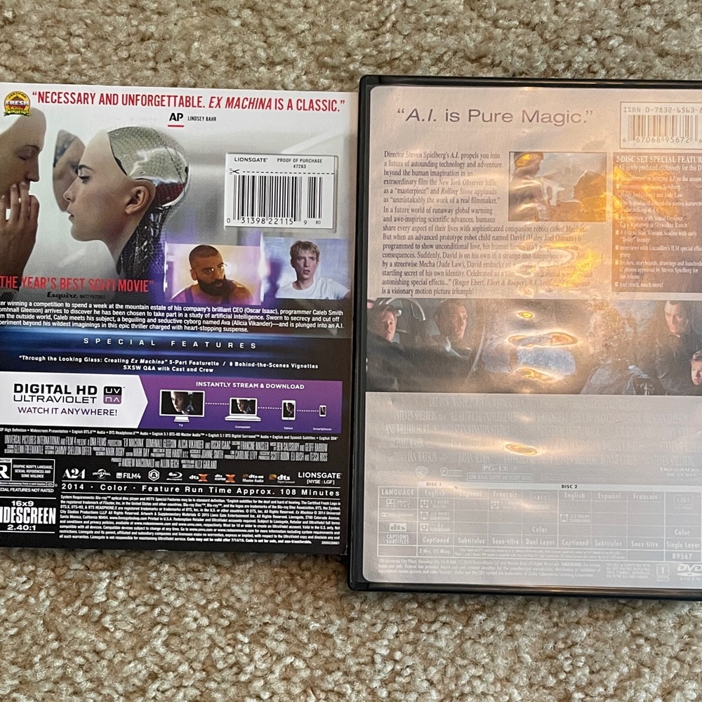 Ex Machina Blu-ray + Digital HD - Picture 2 of 3